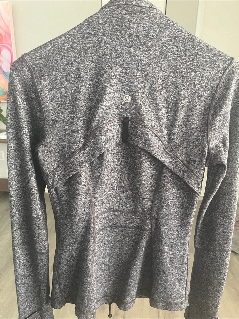 lululemon athletica True Navy Heather Define Jacket size 4 - Picture 3 of 3